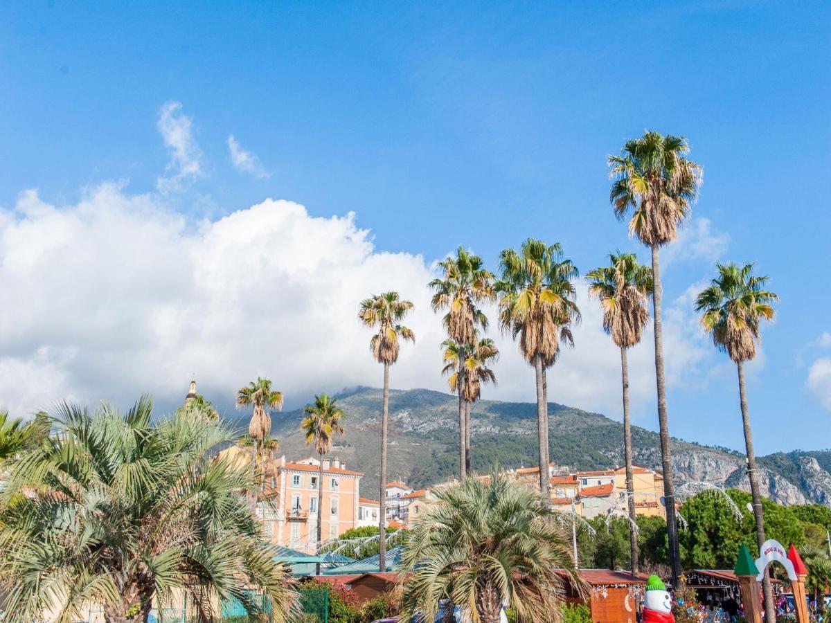 Nice Apartment In Menton With Balcony Terrace Exterior foto